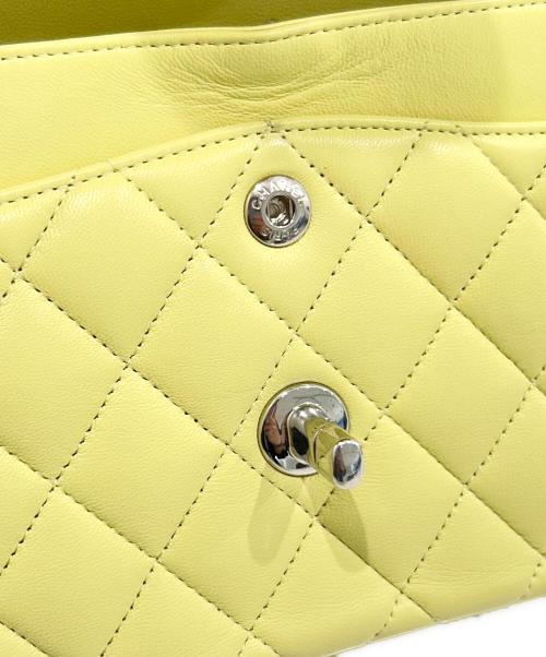 CHANEL（シャネル）CHANEL (シャネル) マトラッセ23 ダブルフラップショルダーバッグ イエロー サイズ:23の古着・服飾アイテム