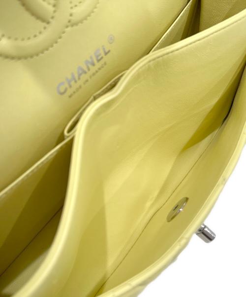 CHANEL（シャネル）CHANEL (シャネル) マトラッセ23 ダブルフラップショルダーバッグ イエロー サイズ:23の古着・服飾アイテム