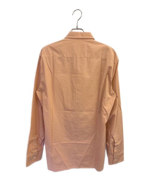 Maison Margiela（メゾンマルジェラ）Maison Margiela (メゾンマルジェラ) レギュラーカラーシャツ オレンジ サイズ:42の古着・服飾アイテム
