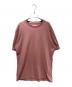 Maison Margiela（メゾンマルジェラ）の古着「クルーネックTシャツ/S50GC0555 S22533」｜ピンク