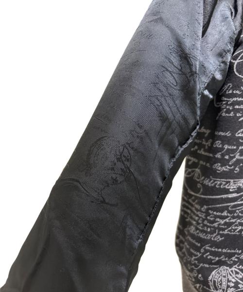Berluti（ベルルッティ）Berluti (ベルルッティ) レザーカラー ウールカシミヤジャケット グレー サイズ:R50の古着・服飾アイテム