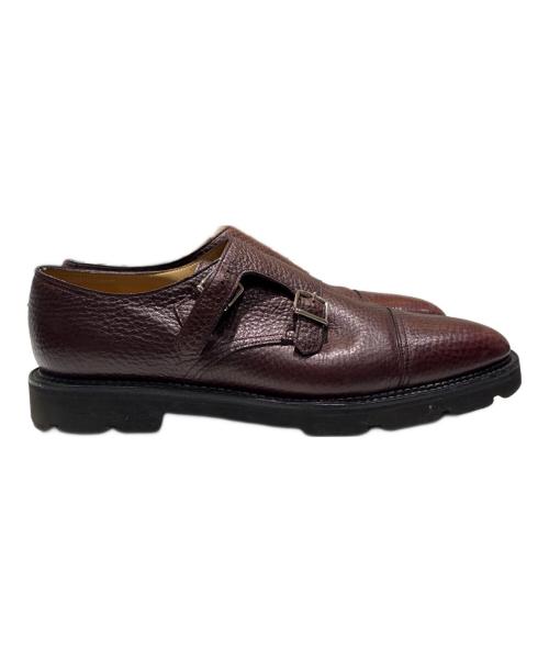 JOHN LOBB（ジョンロブ）JOHN LOBB (ジョンロブ) WILLIAM w/Moorland Grain/ウォーキングソール ダブルモンクストラップ  ブラウン サイズ:7Eの古着・服飾アイテム