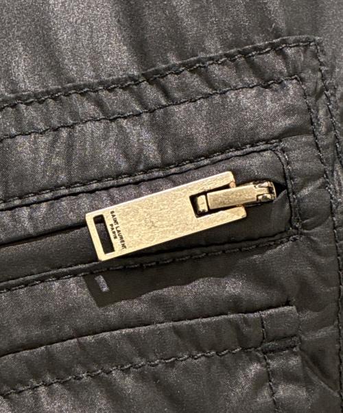 Saint Laurent Paris（サンローランパリ）Saint Laurent Paris (サンローランパリ) Nylon jacket with pocket design/ポケットデザインナイロンジャケット/V91H 605937 Y989L 1000 ブラック サイズ:54の古着・服飾アイテム