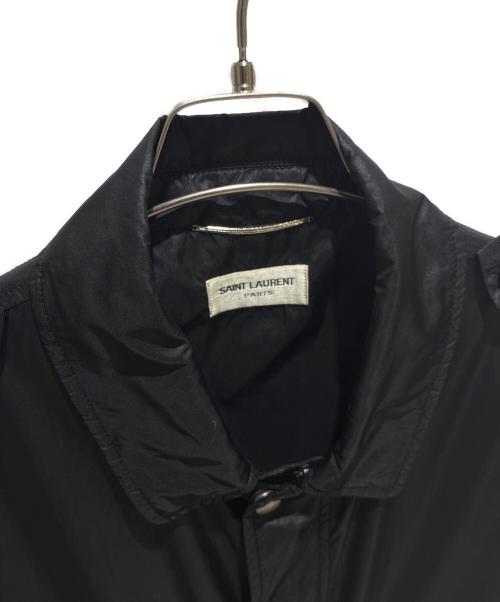 Saint Laurent Paris（サンローランパリ）Saint Laurent Paris (サンローランパリ) Nylon jacket with pocket design/ポケットデザインナイロンジャケット/V91H 605937 Y989L 1000 ブラック サイズ:54の古着・服飾アイテム