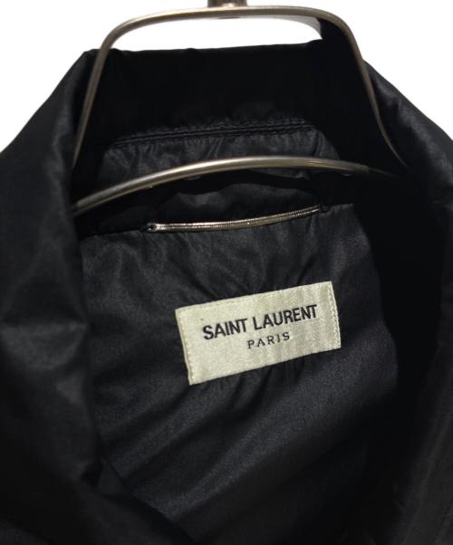 Saint Laurent Paris（サンローランパリ）Saint Laurent Paris (サンローランパリ) Nylon jacket with pocket design/ポケットデザインナイロンジャケット/V91H 605937 Y989L 1000 ブラック サイズ:54の古着・服飾アイテム
