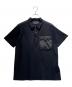 PRADA（プラダ）の古着「Re-Nylon xジャージー ポロシャツ」｜ブラック