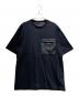PRADA（プラダ）の古着「Re-Nylon ジャージー Tシャツ」｜ブラック