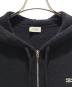 中古・古着 CELINE (セリーヌ) Cashmere-blend Triomphe knit hoodie/カシミヤ混トリオンフ ニットパーカー/2AD5O048T.38OW ブラック サイズ:L：90000円