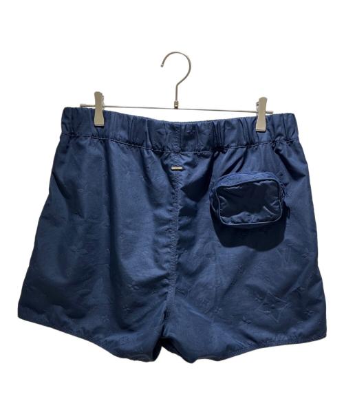 LOUIS VUITTON（ルイ ヴィトン）LOUIS VUITTON (ルイ ヴィトン) 21ss 3Dポケット モノグラムボード スイムショートパンツ/RM211Q OSJ HHW55W ネイビー サイズ:Lの古着・服飾アイテム
