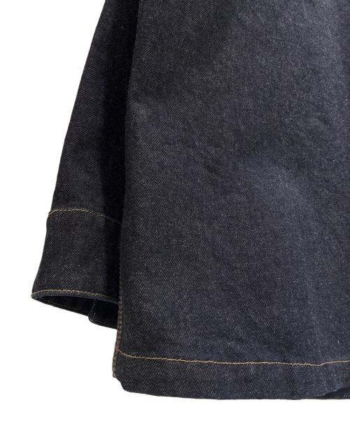 BOTTEGA VENETA（ボッテガベネタ）BOTTEGA VENETA (ボッテガベネタ) Washed Long Denim Jacket/ウォッシュドロングデニムジャケット/618544 VF4O0 インディゴ サイズ:46の古着・服飾アイテム