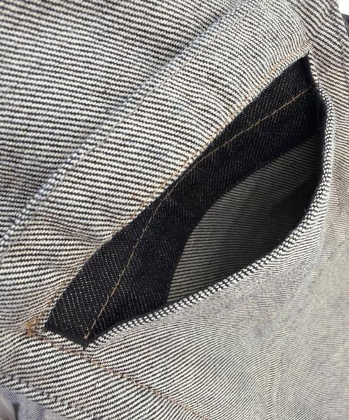 BOTTEGA VENETA（ボッテガベネタ）BOTTEGA VENETA (ボッテガベネタ) Washed Long Denim Jacket/ウォッシュドロングデニムジャケット/618544 VF4O0 インディゴ サイズ:46の古着・服飾アイテム