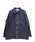 BOTTEGA VENETA（ボッテガベネタ）の古着「Washed Long Denim Jacket/ウォッシュドロングデニムジャケット/618544 VF4O0」｜インディゴ
