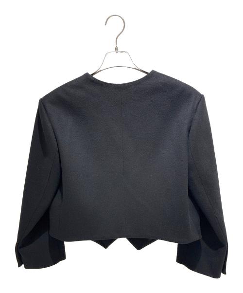 CELINE（セリーヌ）CELINE (セリーヌ) Wool Triomphe Button Loose Military Jacket/ウール トリオンフボタン ルーズ ミリタリージャケット/2V96L998K ブラック サイズ:34の古着・服飾アイテム