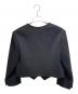 CELINE (セリーヌ) Wool Triomphe Button Loose Military Jacket/ウール トリオンフボタン ルーズ ミリタリージャケット/2V96L998K ブラック サイズ:34：110000円