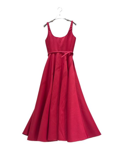 Christian Dior（クリスチャン ディオール）Christian Dior (クリスチャン ディオール) Maxi Dress/マキシワンピース/551Ｒ21Ａ1212 レッド×ピンク サイズ:36の古着・服飾アイテム