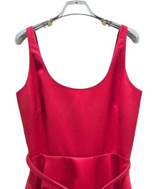 Christian Dior（クリスチャン ディオール）Christian Dior (クリスチャン ディオール) Maxi Dress/マキシワンピース/551Ｒ21Ａ1212 レッド×ピンク サイズ:36の古着・服飾アイテム