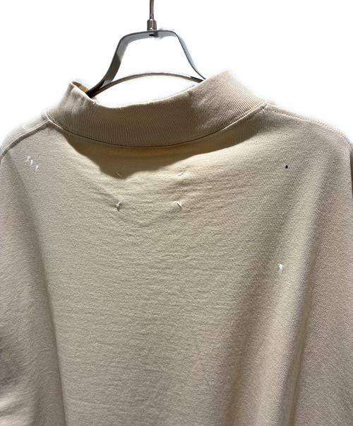 Maison Margiela（メゾンマルジェラ）Maison Margiela (メゾンマルジェラ) グラフィティロゴTシャツ/S50GC0714S24567 ベージュ サイズ:Lの古着・服飾アイテム