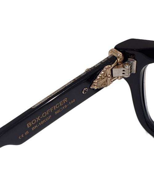 CHROME HEARTS（クロムハーツ）CHROME HEARTS (クロムハーツ) BOX-OFFICER ブラック サイズ:56□19-144の古着・服飾アイテム