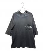 Maison Margielaメゾンマルジェラ）の古着「Graffiti Logo T-Shirt/グラフィティロゴTシャツ/S50GC0714 S24567」｜グレー