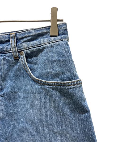 LOEWE（ロエベ）LOEWE (ロエベ) ロゴデニムハーフパンツ/H526Y1GW07 インディゴ サイズ:46の古着・服飾アイテム