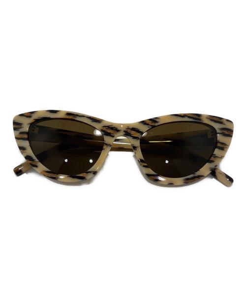 Saint Laurent Paris（サンローランパリ）Saint Laurent Paris (サンローランパリ) ヒョウ柄サングラス/SL213 LILY 014 ベージュ サイズ:52□21-14の古着・服飾アイテム