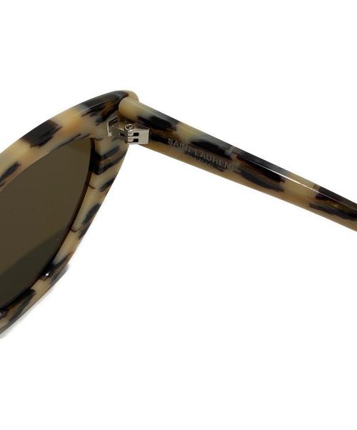 Saint Laurent Paris（サンローランパリ）Saint Laurent Paris (サンローランパリ) ヒョウ柄サングラス/SL213 LILY 014 ベージュ サイズ:52□21-14の古着・服飾アイテム