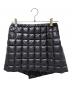 MONCLER (モンクレール) GONNAパデッドミニダウン巻きスカート ブラック サイズ:40：40000円