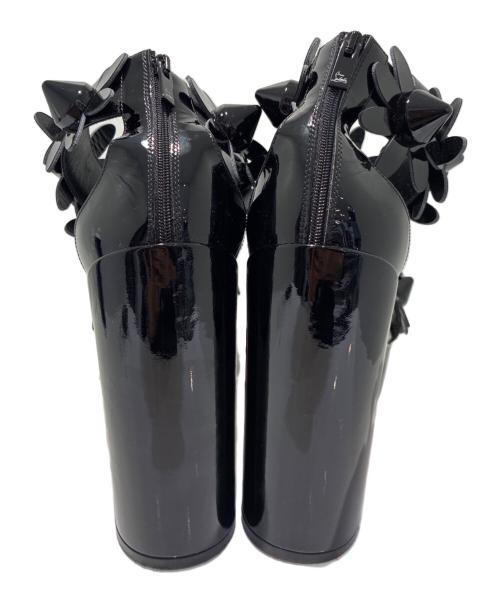 Christian Louboutin（クリスチャン・ルブタン）Christian Louboutin (クリスチャン・ルブタン) デイジーハイヒールサンダル ブラック サイズ:37の古着・服飾アイテム