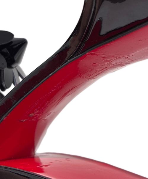 Christian Louboutin（クリスチャン・ルブタン）Christian Louboutin (クリスチャン・ルブタン) デイジーハイヒールサンダル ブラック サイズ:37の古着・服飾アイテム