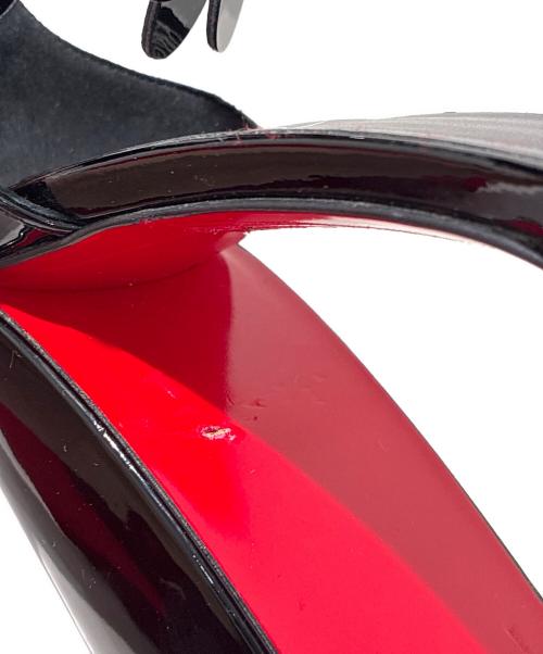 Christian Louboutin（クリスチャン・ルブタン）Christian Louboutin (クリスチャン・ルブタン) デイジーハイヒールサンダル ブラック サイズ:37の古着・服飾アイテム