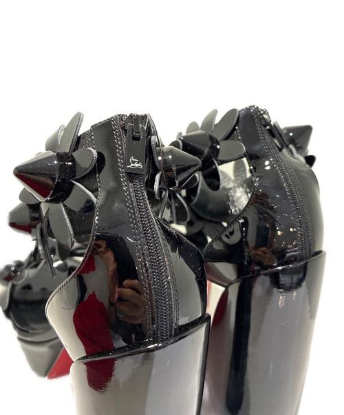 Christian Louboutin（クリスチャン・ルブタン）Christian Louboutin (クリスチャン・ルブタン) デイジーハイヒールサンダル ブラック サイズ:37の古着・服飾アイテム