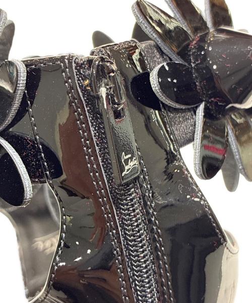 Christian Louboutin（クリスチャン・ルブタン）Christian Louboutin (クリスチャン・ルブタン) デイジーハイヒールサンダル ブラック サイズ:37の古着・服飾アイテム