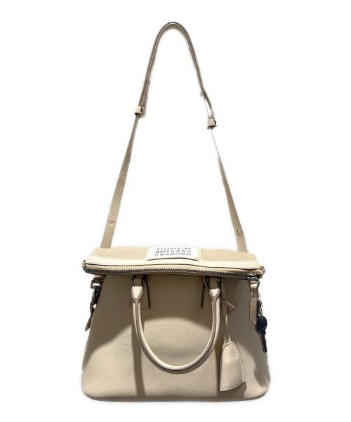 Maison Margiela（メゾンマルジェラ）Maison Margiela (メゾンマルジェラ) 5ACミニ/2WAYショルダーバッグ/S56WD0039 ホワイト サイズ:ミニの古着・服飾アイテム