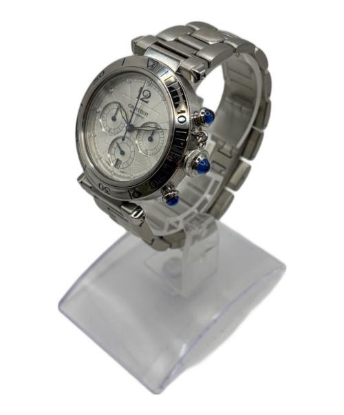 Cartier（カルティエ）Cartier (カルティエ) Pasha Chronograph/パシャクロノグラフ/W31030H3 サイズ:38mm/16.5cmの古着・服飾アイテム
