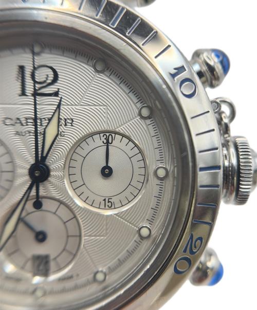 Cartier（カルティエ）Cartier (カルティエ) Pasha Chronograph/パシャクロノグラフ/W31030H3 サイズ:38mm/16.5cmの古着・服飾アイテム