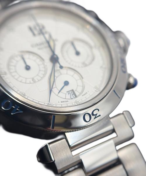 Cartier（カルティエ）Cartier (カルティエ) Pasha Chronograph/パシャクロノグラフ/W31030H3 サイズ:38mm/16.5cmの古着・服飾アイテム