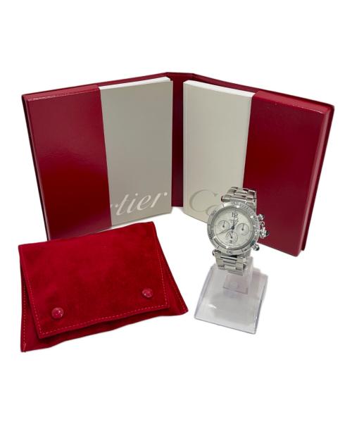 Cartier（カルティエ）Cartier (カルティエ) Pasha Chronograph/パシャクロノグラフ/W31030H3 サイズ:38mm/16.5cmの古着・服飾アイテム