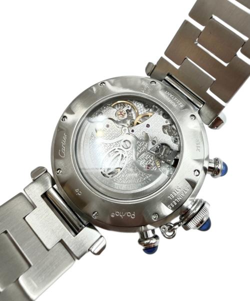 Cartier（カルティエ）Cartier (カルティエ) Pasha Chronograph/パシャクロノグラフ/W31030H3 サイズ:38mm/16.5cmの古着・服飾アイテム
