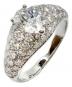 Cartier（カルティエ）の古着「Simple Must Pear-Shaped and Pavé Diamond Ring /シンプルマスト ペアシェイプダイヤ・パヴェダイヤリング /N4111847」