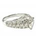 中古・古着 Cartier (カルティエ) Simple Must Pear-Shaped and Pavé Diamond Ring /シンプルマスト ペアシェイプダイヤ・パヴェダイヤリング /N4111847 サイズ:10号：860000円