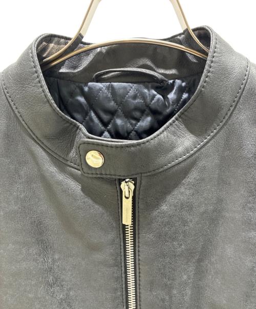 Ferragamo（フェラガモ）Ferragamo (フェラガモ) カーフレザージャケット ブラック サイズ:52の古着・服飾アイテム