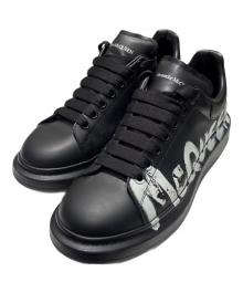 ALEXANDER McQUEEN（アレキサンダーマックイーン）の古着「ロゴデザイン ローカットスニーカー」｜ブラック
