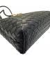 中古・古着 BOTTEGA VENETA (ボッテガベネタ) イントレチャート アンディアーモ スモール ハンドバッグ ブラック サイズ:スモール：420000円