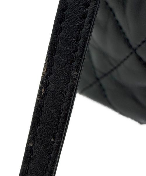 CHANEL（シャネル）CHANEL (シャネル) マトラッセ巾着バッグ ブラックの古着・服飾アイテム