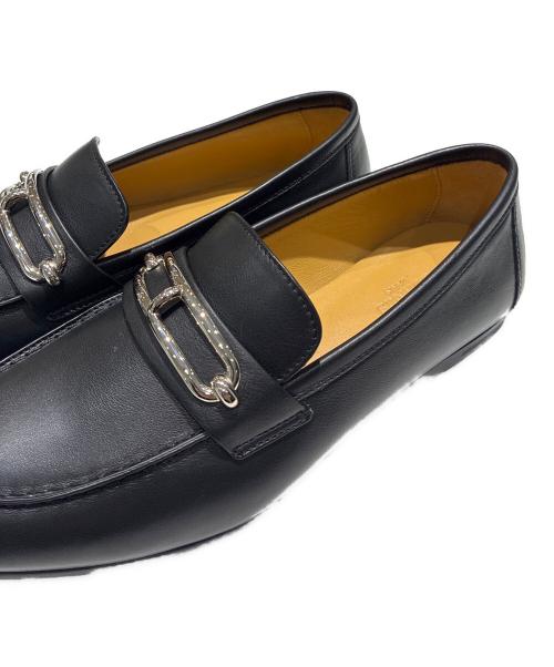 HERMES（エルメス）HERMES (エルメス) コレットローファー ブラック サイズ:SIZE36 1/2の古着・服飾アイテム