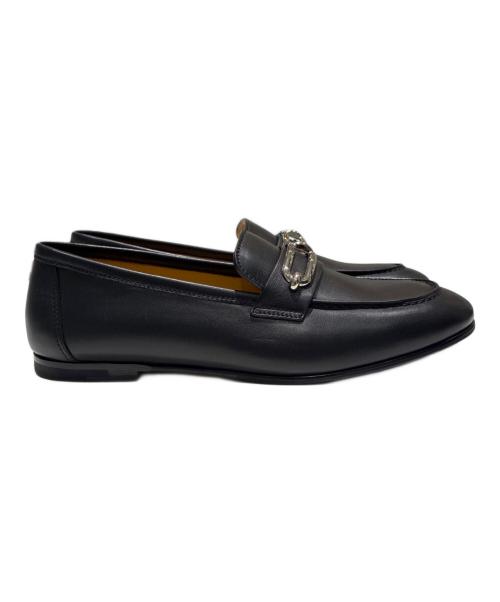 HERMES（エルメス）HERMES (エルメス) コレットローファー ブラック サイズ:SIZE36 1/2の古着・服飾アイテム