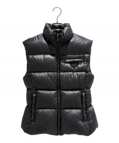 中古・古着通販】PRADA (プラダ) トライアングルロゴダウンベスト