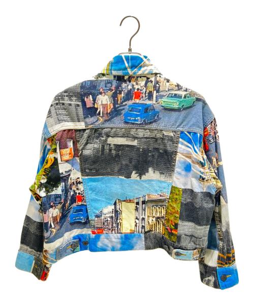 Vivienne Westwood RED LABEL（ヴィヴィアンウエストウッドレッドレーベル）Vivienne Westwood RED LABEL (ヴィヴィアンウエストウッドレッドレーベル) フォトプリントデニムジャケット マルチカラー サイズ:00の古着・服飾アイテム