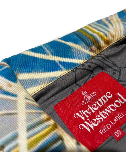 Vivienne Westwood RED LABEL（ヴィヴィアンウエストウッドレッドレーベル）Vivienne Westwood RED LABEL (ヴィヴィアンウエストウッドレッドレーベル) フォトプリントデニムジャケット マルチカラー サイズ:00の古着・服飾アイテム