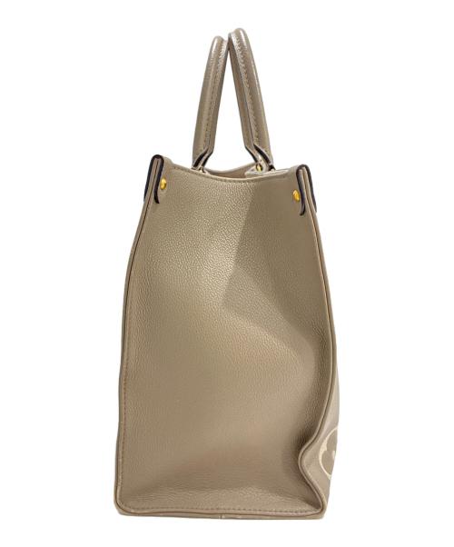 LOUIS VUITTON（ルイ ヴィトン）LOUIS VUITTON (ルイ ヴィトン) オンザゴーMM モノグラム・アンプラント トゥルトレール×クレーム サイズ:MMの古着・服飾アイテム